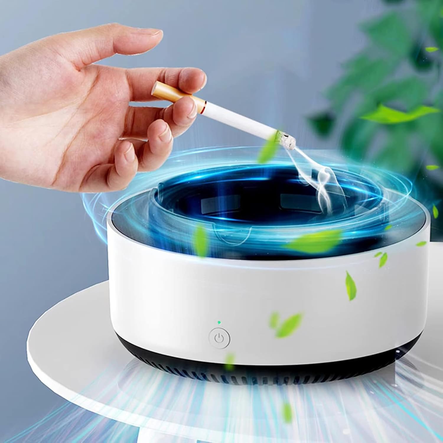 Scrumieră electrică cu purificare aer