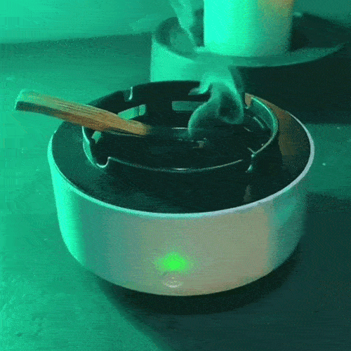 Scrumieră electrică cu purificare aer